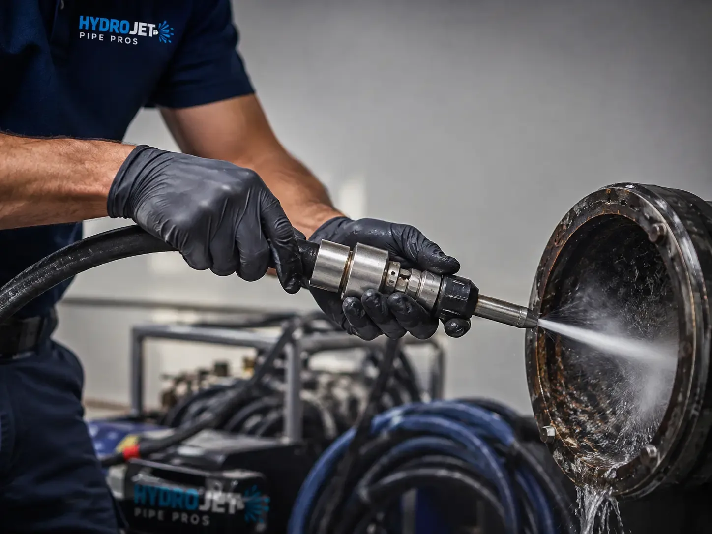 Hydro Jet Pipe Descaling in Chattanooga, OK